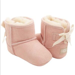 Ugg Jesse Bow Pink Baby Boots with Bow